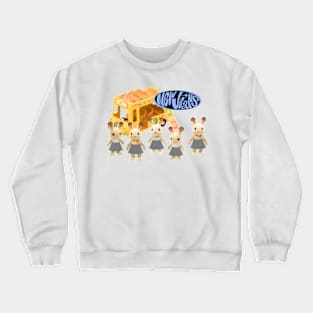 New Jeans Super Shy Bunny Crewneck Sweatshirt